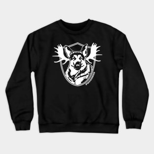 Simply Moosedog (single sided print) Crewneck Sweatshirt